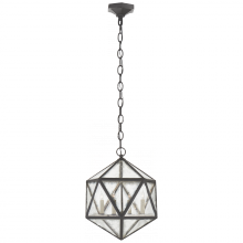  CHC 5201AI-AM - Zeno Medium 18 Facet Hedron Lantern