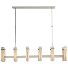 Visual Comfort & Co. Signature Collection S 5915PN-ALB - Malik Large Linear Chandelier