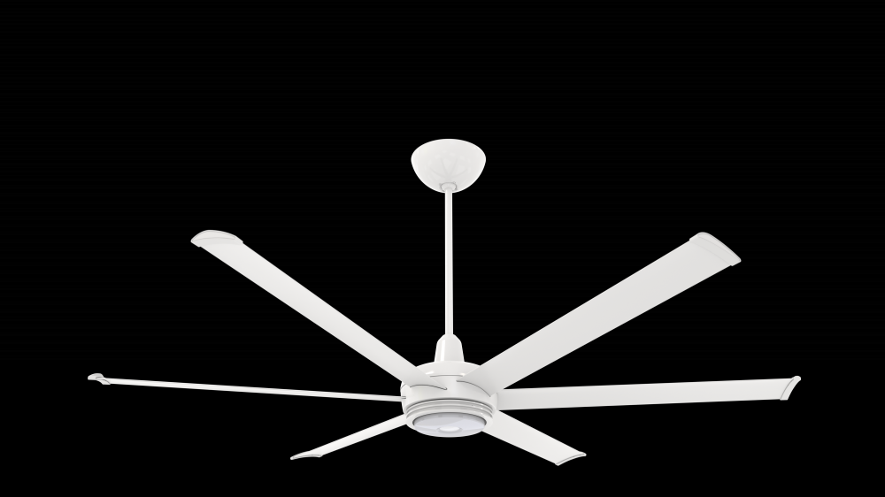 Ceiling Fan Kit, es6, 72", 100-277V/1PH, 0.05HP, 125W, Universal Mount