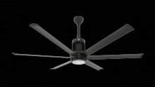 Big Ass Fans MK-I61-061806A728I12S2 - Ceiling Fan Kit, i6, 72", 100-277V/1PH, WiFi/BLE, Indoor, 0.05HP, 125W, Universal Mount