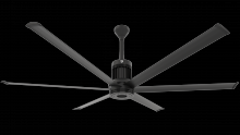 Big Ass Fans MK-I61-071806A728I12 - Ceiling Fan Kit, i6, 84", 100-277V/1PH, WiFi/BLE, Indoor, 0.05HP, 125W, Universal Mount