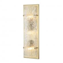 Varaluz 376W03SB - Morgan 3-Lt Sconce - Satin Brass