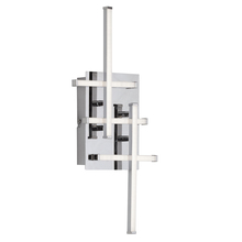 Dainolite SUM-188W-PC - 5 Light LED Wall Sconce, Polished Chrome Finish