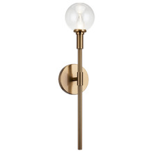 Matteo Lighting W64801AGCL - Candlestix Wall Sconce