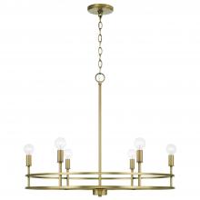 Capital Canada 448761AD - 6 Light Chandelier