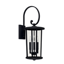 Capital Canada 926731BK - 3 Light Outdoor Wall Lantern