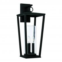 Capital Canada 948131BK - 3 Light Outdoor Wall Lantern