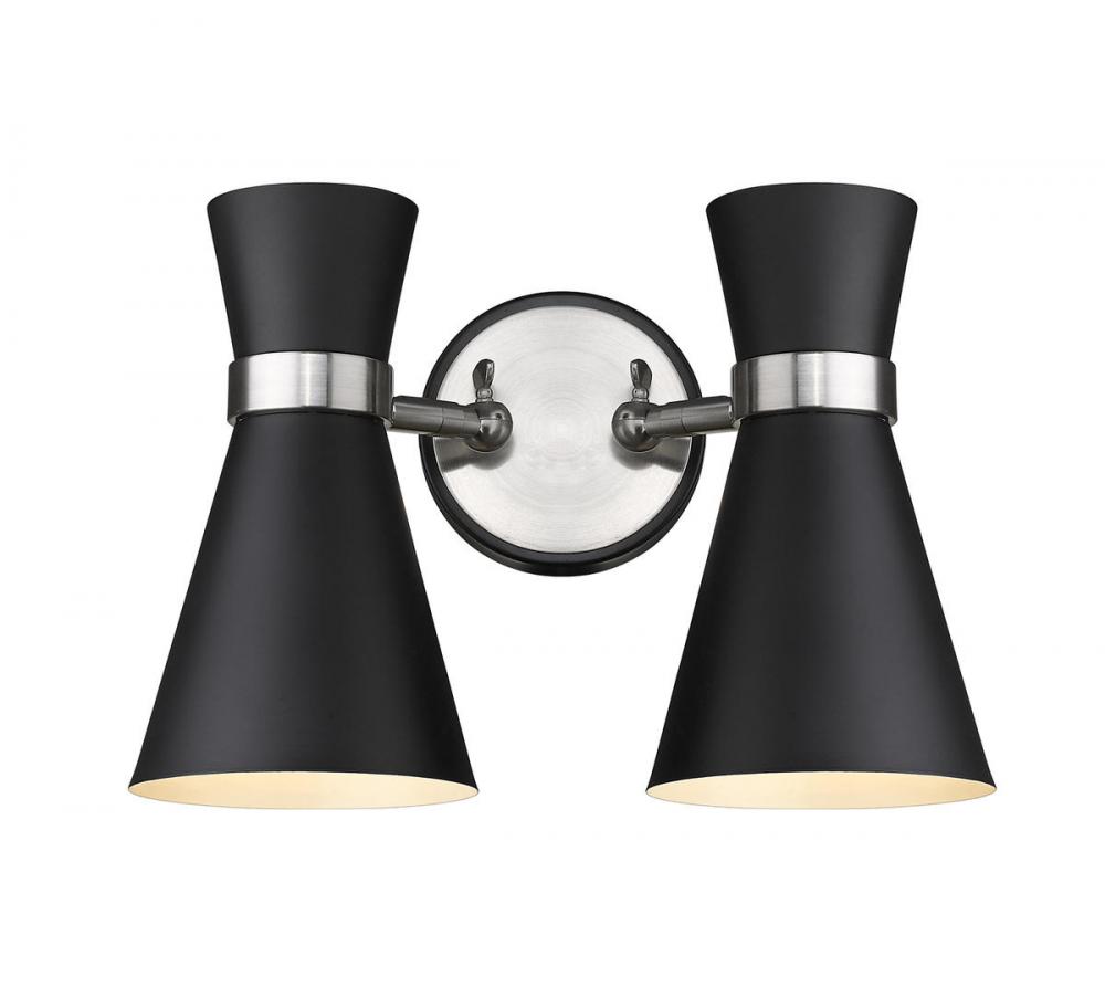 2 Light Wall Sconce