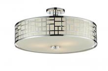 Z-Lite 328-SF20-CH - 3 Light Semi Flush Mount