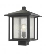 Z-Lite 554PHBS-BK - 1 Light Outdoor Post Mount Fixture