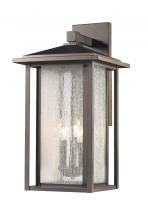 Z-Lite 554XL-ORB - 3 Light Outdoor Wall Light