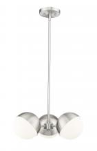  7517-3BN - 3 Light Chandelier