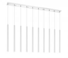 Z-Lite 917MP24-WH-LED-10LCH - 10 Light Linear Chandelier