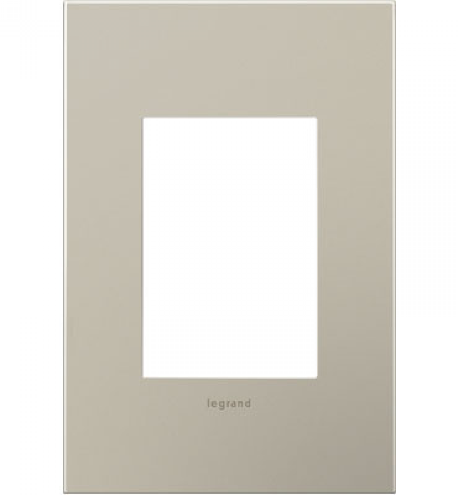 Satin Nickel, 1-Gang + Wall Plate