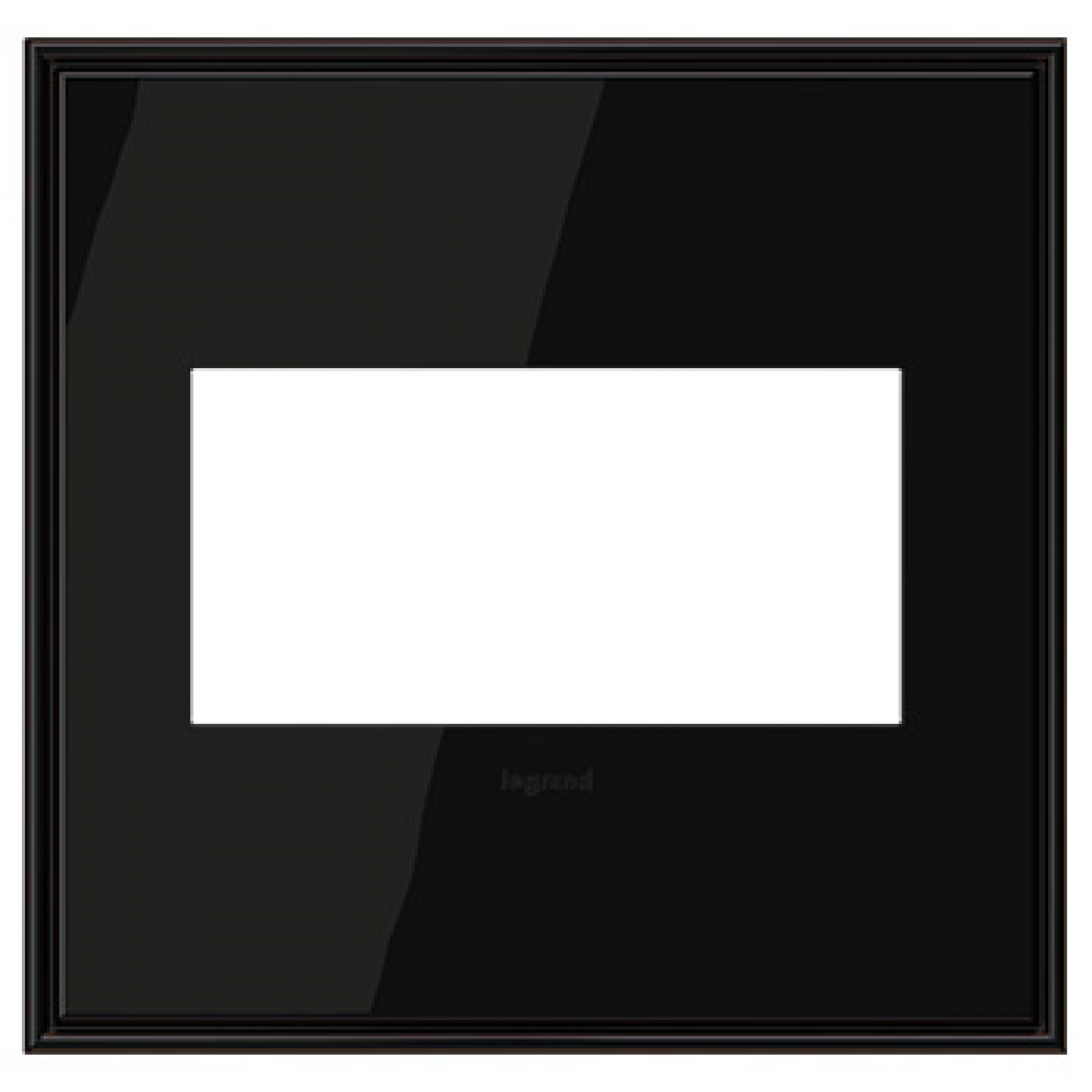 Black Nickel, 2-Gang  Wall Plate