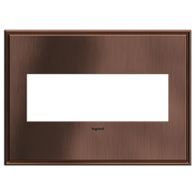 Legrand Canada AWC3GMAC4 - Matte Antique Copper, 3-Gang  Wall Plate