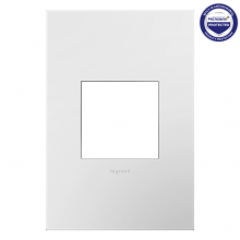  AWP1G2PW4 - Powder White, 1-Gang Wall Plate