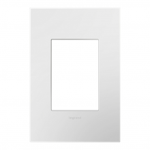  AD1WP-WHW - Compact FPC Wall Plate, White on White