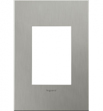  AD1WP-BS - Compact FPC Wall Plate, Brushed Stainless Steel