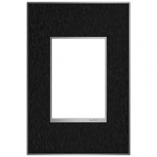 Legrand Canada AWM1G3BLS4 - Black Stainless, 1-Gang + Wall Plate