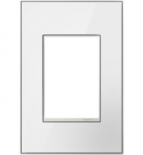  AD1WP-MW - Compact FPC Wall Plate, Mirror White