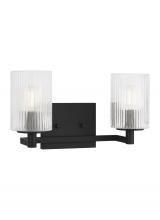 Generation Lighting GLV1042MBK - Lando Two Light Wall / Bath