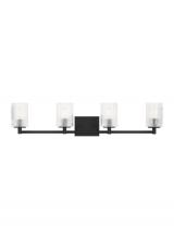  GLV1044MBK - Four Light Wall/Bath