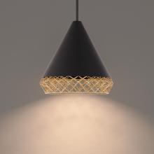  PD-45316-BK/GO - Lacey Pendant Light