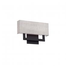 WAC Canada WS-13115-BK - MANHATTAN Wall Sconce