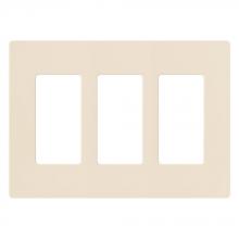  CW-3-LA - CLARO WALLPLATE 3 GNG LIGHT