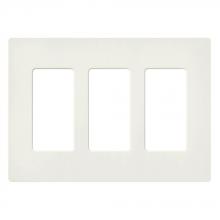  SC-3-BI - SATIN COLOR 3-GANG WALLPLATE BISCUIT