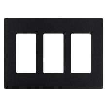  SC-3-MN - SATIN COLOR 3-GANG WALLPLATE MIDNIGHT