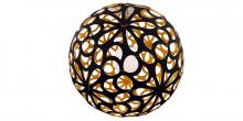 Modern Forms Canada PD-89948-BK/GO-AB - Groovy Chandelier Light