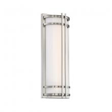  WS-W68618-SS - Skyscraper Outdoor Wall Sconce Light