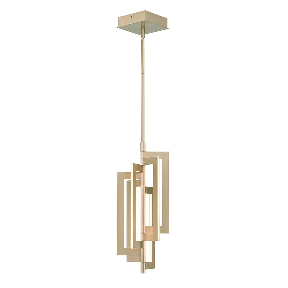 Livra 1 Light Chandelier in Gold