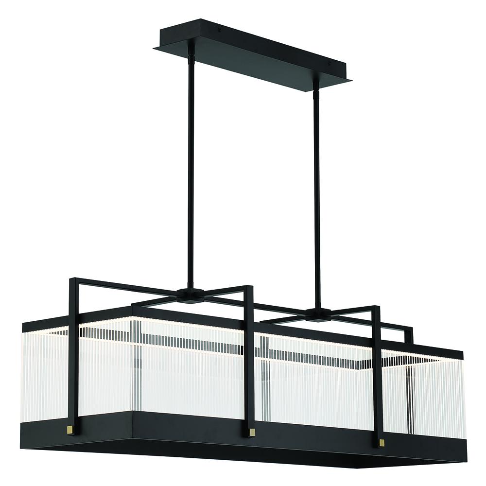 Tye 1 Light Chandelier in Black