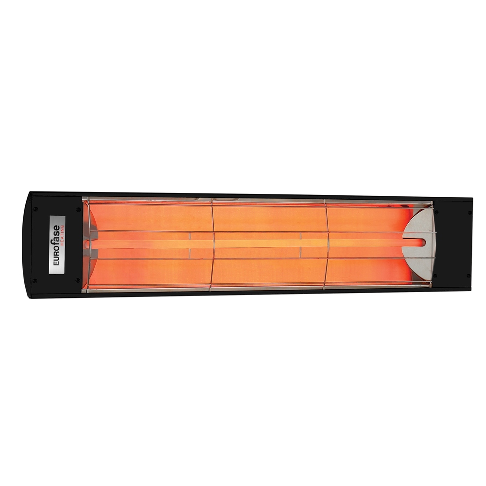 Eurofase EF25480B Single Element 39 Inch 2500 Watt Electric Patio Heater