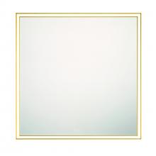 Eurofase 47567-016 - Nixon 36" LED Square Mirror In Gold