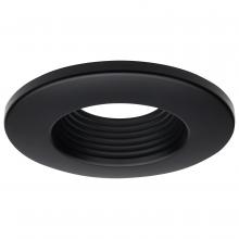  80/974 - Deep Baffle Trim; 4 Inches; Black Finish