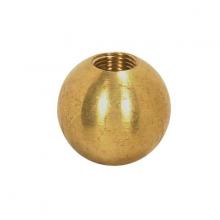  90/1626 - Brass Ball; 1/2" Diameter; 1/8 IP Tap; Unfinished