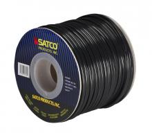  93/132 - Lamp And Lighting Bulk Wire; 18/2 SPT-1 105C; 250 Foot/Spool; Black