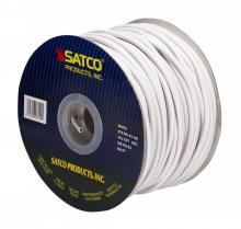  93/150 - Pulley Bulk Wire; 18/2 SVT 105C Pulley Cord; 250 Foot/Spool; White