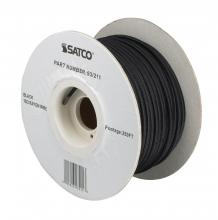  93/211 - Pulley Bulk Wire; 18/2 Rayon Braid 90C; 250 Foot/Spool; Black