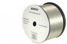  93/307 - Lamp And Lighting Bulk Wire; 18/2 SPT-2 105C; 2500 Foot/Reel; Clear Silver