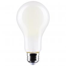 Satco Products Inc. S12445 - 17 Watt; A21 LED; Frost Finish; Medium base; 4000K; 120 Volt