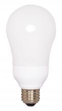  S7292 - 15 Watt; A19 Compact Fluorescent; 4100K; 82 CRI; Medium base; 120 Volt