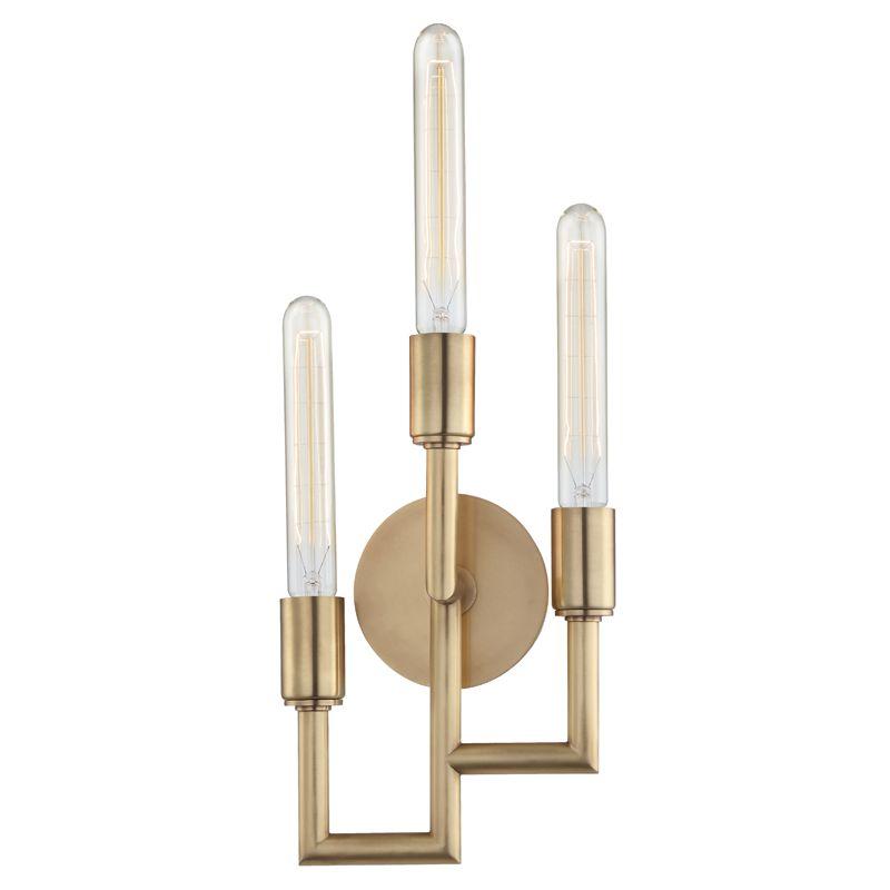 3 LIGHT WALL SCONCE