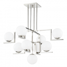 Hudson Valley 5089-PN - 9 LIGHT CHANDELIER