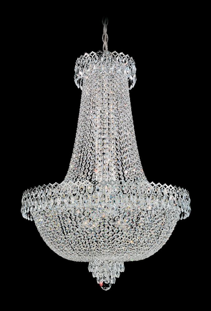Camelot 22 Light 120V Chandelier in Aurelia with Clear Optic Crystal