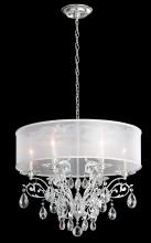 Schonbek 1870 FE7066N-22H1 - Filigrae 6 Light 120V Chandelier in Heirloom Gold with Clear Heritage Handcut Crystal and White Sh